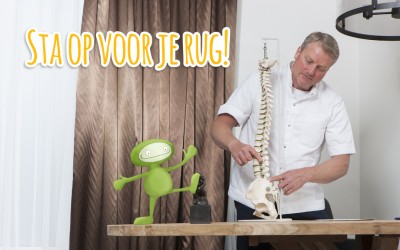 Sta op voor je rug
